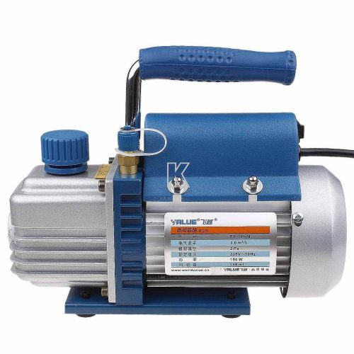 220v r410a 2cfm  rotary vane deep vacuum pump  hvac ac air tool freon 1/4 &#034;flare for sale