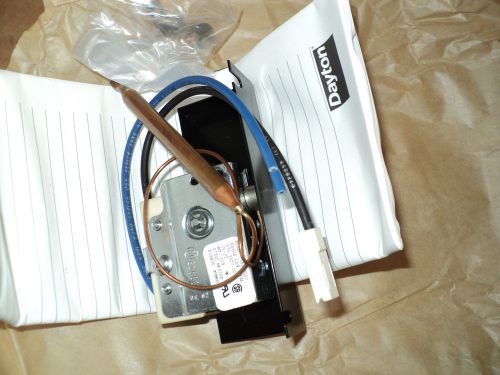 Dayton remote bulb thermostat, built in, 55-115 f , 120/240 volt for sale