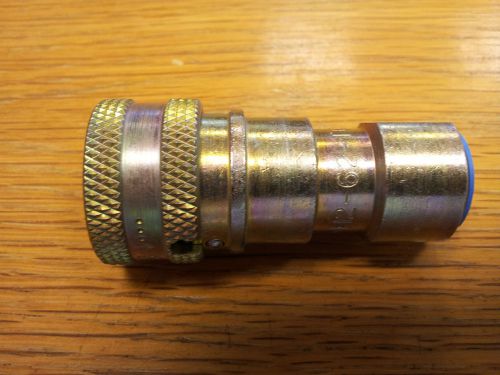 Parker hydraulic coupler, 9/16 in, h2-62-t6 31a854 for sale
