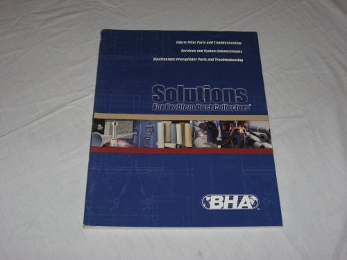 BHA Parts &amp; Service Industrial Supply Catalog