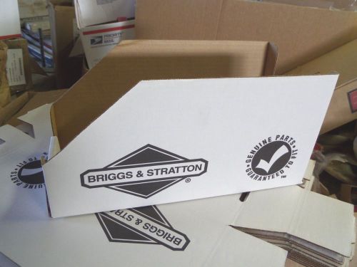 Briggs &amp; Stratton Pack of 10 New Cardboard Bin Part Boxes 6&#034; W x 13&#034; L x 6.5&#034; H