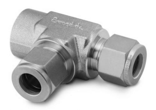 10.new.ss swagelok tube fitting, female run tee, 1/4 in.x 1/4 in.x 1/4&#034; fnpt for sale