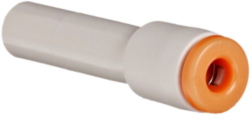 SMC KJR01-07 PBT Push-To-Connect Tube Fitting, Plug-in Reducing Coupler, 1/8&#034;