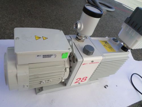 Vacuum pump two stage 220 V E2M28 Edwards TESTED