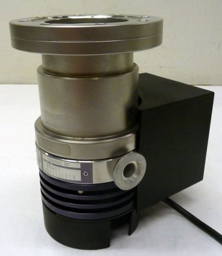Lh leybold-heraeus turbovac 50 85402 turbo molecular vacuum pump w/ fan for sale