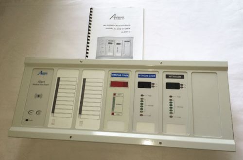Alert Medical Gas Alarm Panel by Amico w/ 4 System Capacity New