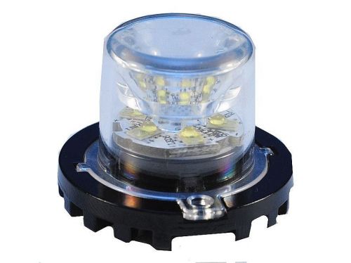 TOP WARNING HIDE-A-LUMINOUS LED LIGHT -WHITE - CLEARANCE ITEM