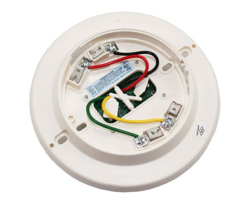 Siemens db-hr fire alarm smoke detector relay base 500-033220 nib! for sale