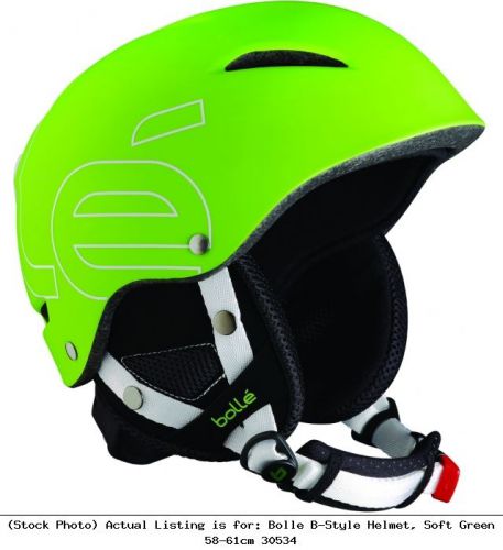 Bolle b-style helmet, soft green 58-61cm 30534 ski and snowboarding helmet for sale