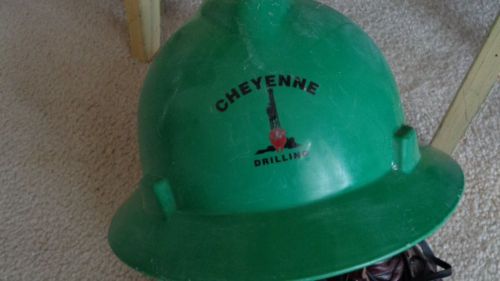 Hard hat,  msa class e,   oil and gas,  cheyenne drilling,  medium for sale