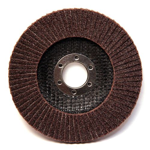 Flap disc 4.5&#034; x 7/8&#034; -120 grit (a/o-type27) for sale