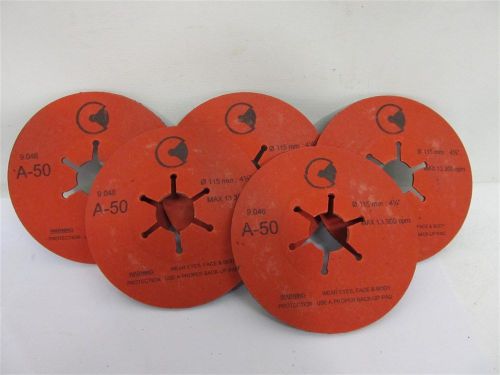 A-50 Semi Flex Flap Disc 4 1/2&#034; - 5 each