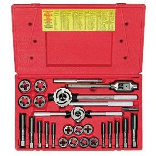 Hanson 97311 25 piece metric tap and hex die set for sale