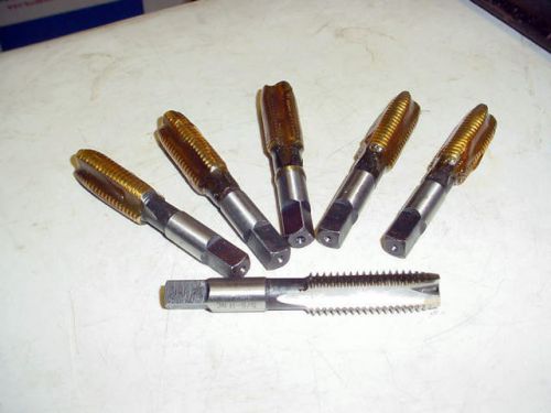 Brand new lot of 6 pcs 5/8&#034;-11 hss spiral point gun taps poland free shipping for sale