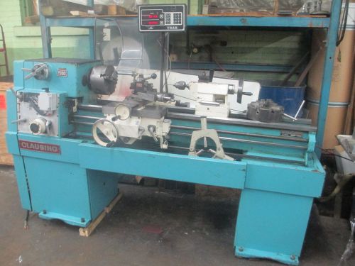 Clausing 14&#034; x 48&#034; model 1500 engine lathe - with dro, well equipped for sale