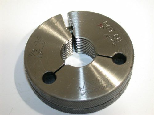Greenfield no go thread ring gage 7/8&#034;-14-nf-3 -2 available for sale
