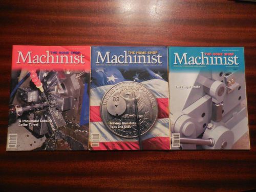 The Home Shop Machinist Magazine all 6 issues 2008 Precision Metalworking Year