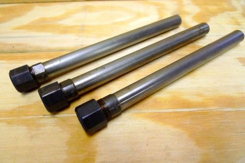 3 ACURA-FLEX COLLET CHUCK EXTENSION HOLDER 1/2&#034; SHAFT 6.5&#034; LONG machinist tool*8