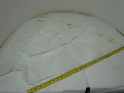 Pem 300 polyester felt filter bag 6&#034;x30&#034;-psnrds 300 micron lot of 8pcs for sale