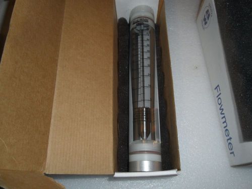 Blue-white f-41000ln-16 mechanical flow meter range 2 to 20 gpm nib 2 for 1 for sale