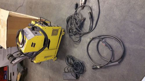 ESAB 350 MPI 208 Volt MIG/TIG WELDER WITH WIREFEED GUN AND PEDAL