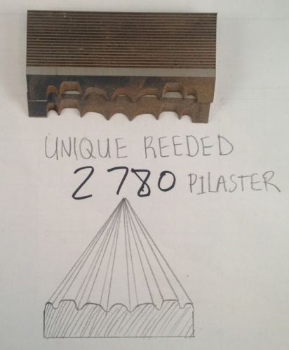 Lot 2780 Reeded Pilaster Weinig / WKW Corrugated Knives Shaper Moulder