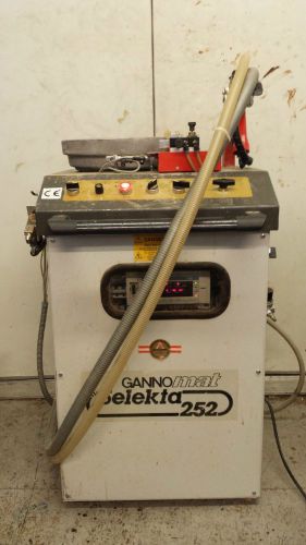 Gannomat Selekta 252 Dowel Gluer and Inserter Insertion Machine Woodworking