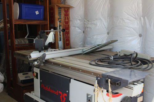 Robland model nlx310 combination machine with sliding table saw for sale