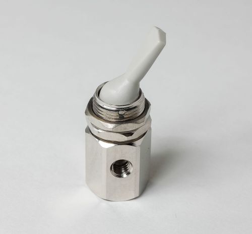 New dental toggle permanent on or off valve 3-way hex body dental unit parts for sale