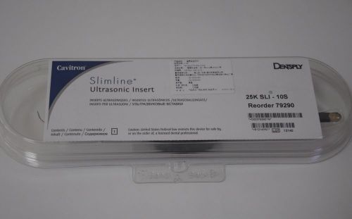 Dentsply rinn slimline ultrasonic insert 25k sli-10s fit cavitron new dental for sale