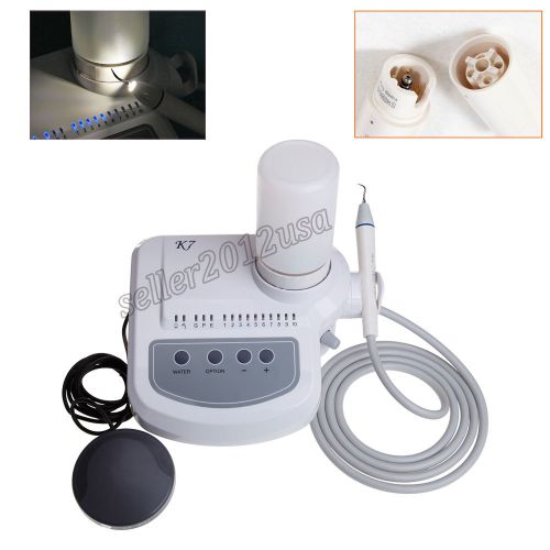 Dental Ultrasonic Piezo Scaler LED Fiber Optic Handpiece Liquid Dosing fit DTE