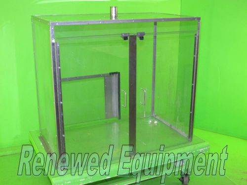 Custom plastic bench top safety cabinet workstation hood #2 for sale
