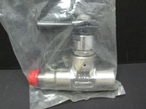 1 NEW STAINLESS STEEL MANUAL CONTROL VALVE