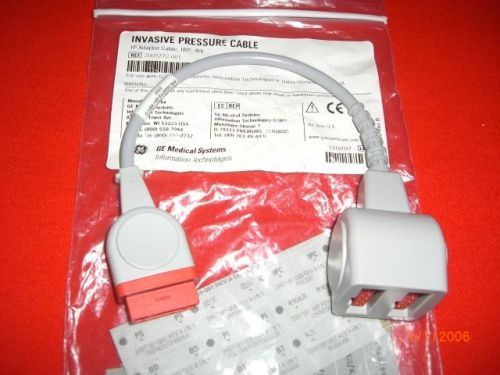 NEW GE INVASIVE ADAPTER PRESSURE CABLE REF# 2005772-001