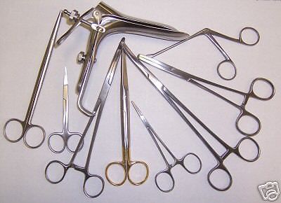 Dilatation Curettage Set Gynecology Surgical 35 Instruments New Excellent Qualit