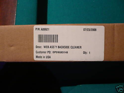New Web Assembly Backside Cleaner A09921