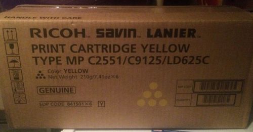 New Ricoh MP C2551/C9125/LD625C Yellow