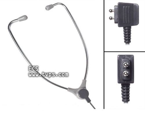 Dictaphone 0133623 Aluminum Stethoscope Style Transcriber Headset