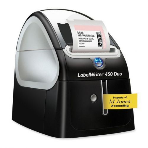 New dymo labelwriter 450 duo pc/mac connected thermal print label  dym1752267 for sale