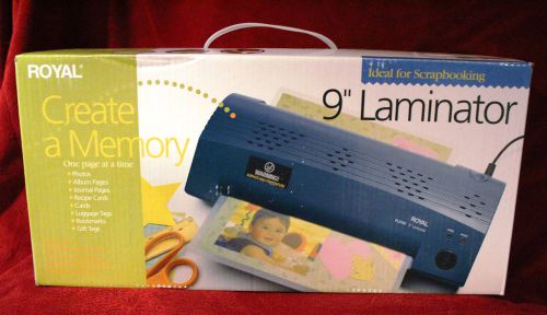 Laminator - Royal PL2100, 9&#034; (New)