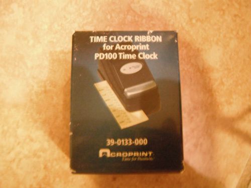 Acroprint Time Clock PD100 PD122 Replacement Ribbon 39-0133-000