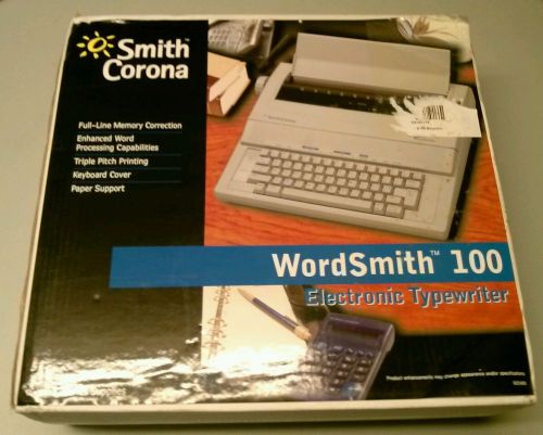 Smith Corona Wordsmith 100 Electronic Typewriter