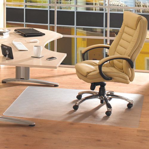 PVC Chair Mat 46 x 60 for Hard Floor Home Office Mats Sit Chairmat Protection