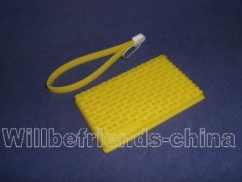Soft Silica Gel Credit IC ID Bus Pass Room Smart Card Holder Case Skin Cover Y.