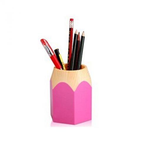Terrific Creative Pen Vase Pencil Makeup Brush Holder Stationery Container CA FM