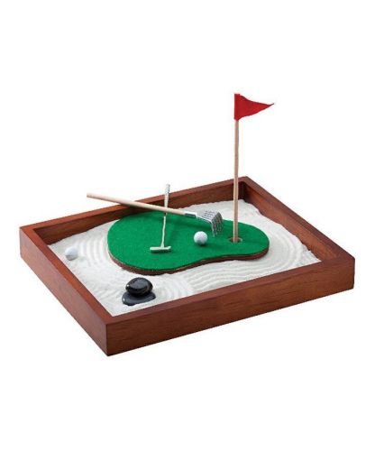 Executive Desk Gifts Sandbox Novelty Golf Sand Trap Office Decor Fun Sports New