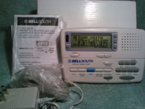 New Bell South caller ID with call waiting Deluxe &amp; Voice mail Functions phone