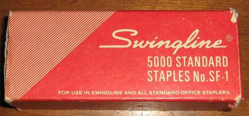 Vintage Swingline Staples Box Of 5000 Staples - New Old Stock/Original Packaging