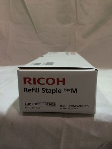 Ricoh Staple Cartridge 413026, 413-026, Type M Staples, 480-0390, 4800390