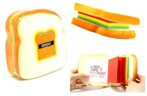 Sandwich sticky note memo pad for sale